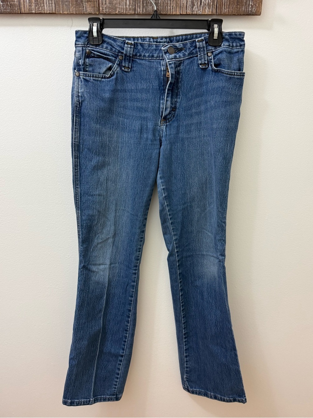 Wrangler Riggs Workwear Classic Women's Blue Denim Jeans